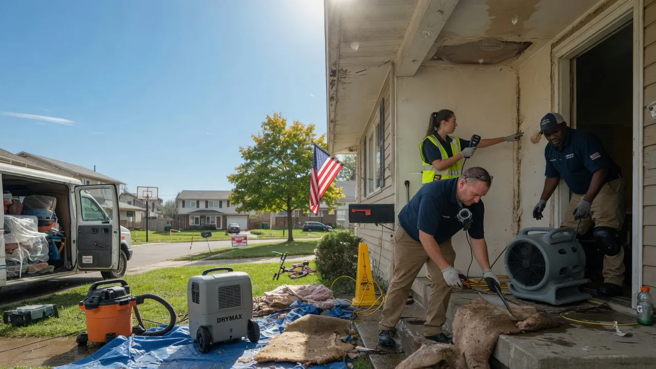 Water Damage Restoration in Penokee, KS near me
